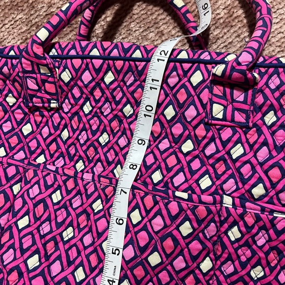 Vera Bradley  Pink/Blue Travel‎ bag - Picture 10 of 12